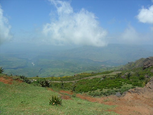 (883) Etiópia, údolie Modrého Nílu