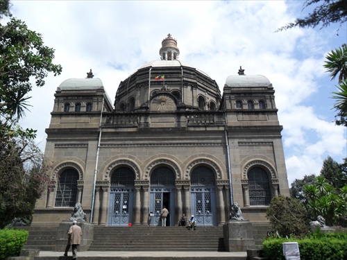 (886) Etiópia, Addis Abeba - kostol Gabriel