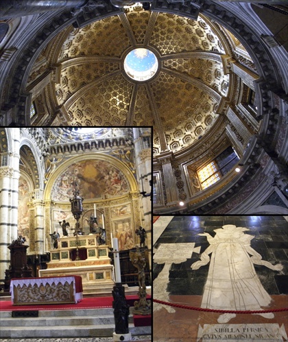 (1023) V katedrále Duomo, Siena - Toskánsko