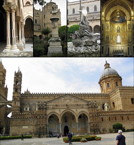 (1033) Monreale + Palermo Katedrála SANTA VERGINE MARIA ASSUNTA