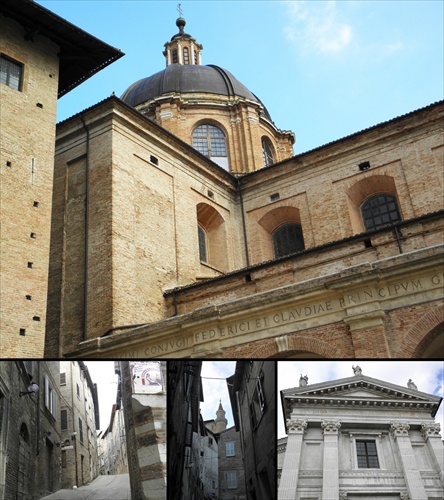 (1039) Urbino - hore Katedrála (Duomo di Urbino)