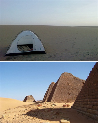 (1338) Severný Sudán - púštny "hotel" a história
