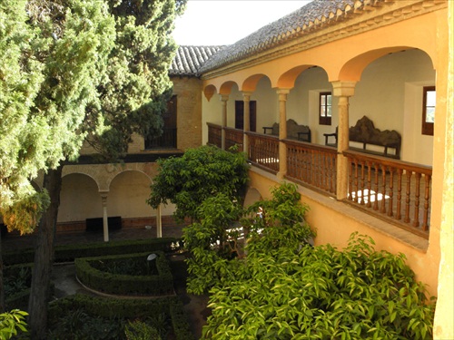 (1430) Alhambra - záhradne zákutie