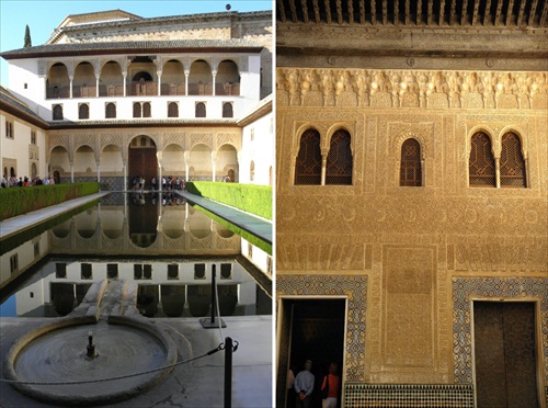 (1433)Alhambra - na plošine 12.4ha je veľa historických pamiatok