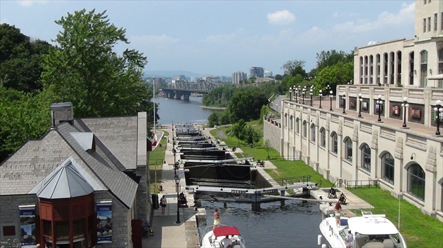 Zdúvadlá na Grand Canal, Ottawa