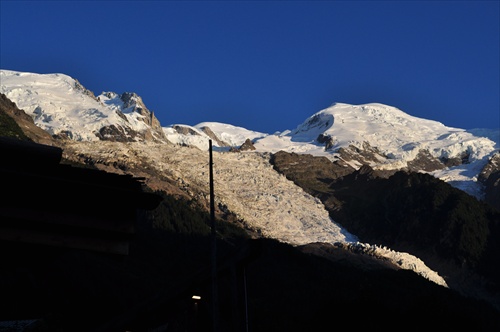 Mont Blanc a Mer de Glace
