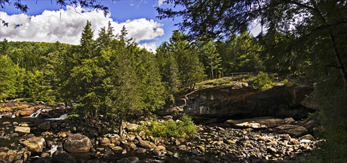 Natural Stone Bridge