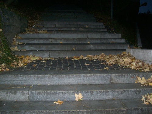 nočné schody