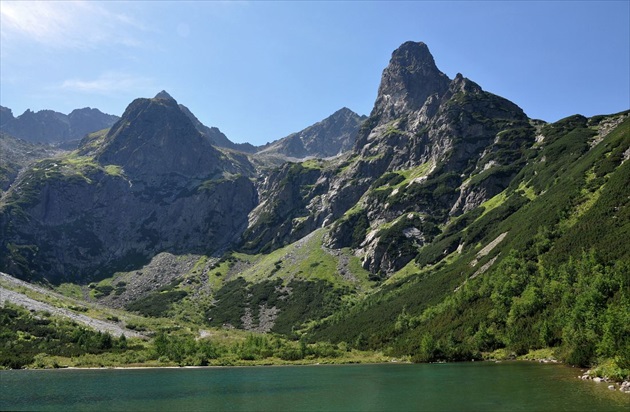 Štíty nad Zeleným plesom