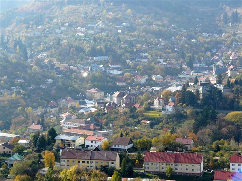 Banská Štiavnica z Kalvárie