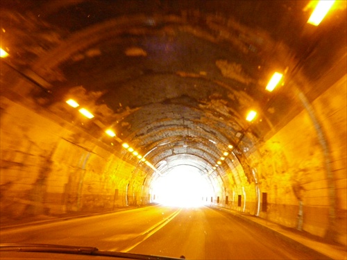 cez tunel do Talianska