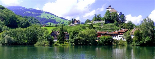 Swiss panorama: Werdenberg