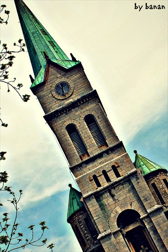 kostelna viež v Polsku