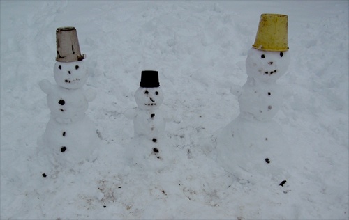 rodinka snehuliačikov