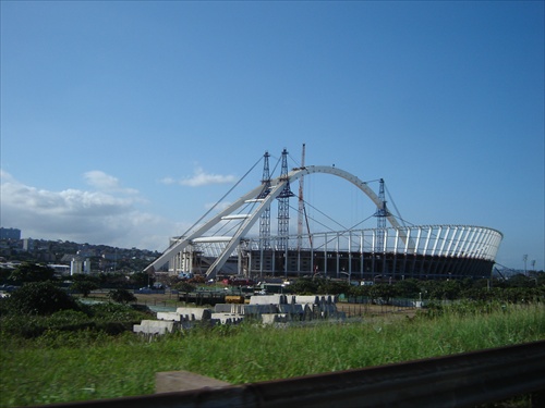 Stavba štadióna v juhoafrickej republike - Durban