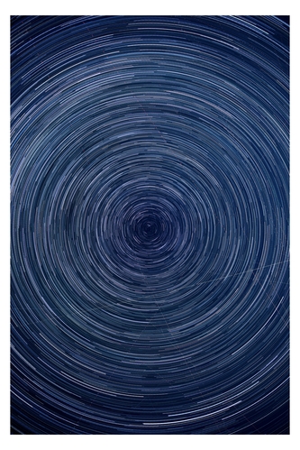 Star trails nad Kamanovou