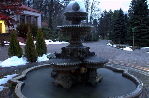 fontanka v Bojnickych kupeloch