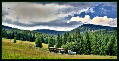 Leto 2010 Oravská lesná železnica