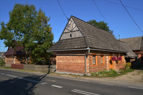 Podhalská goralská drevenica