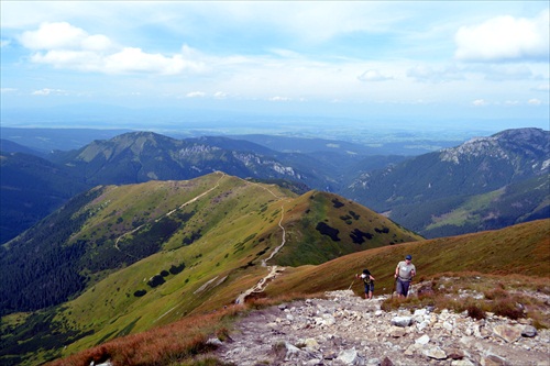 Pohľad na Oravskú priehradu z Končistej