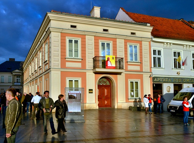 Rodný dom Karola Wojtylu vo Wadowiciach