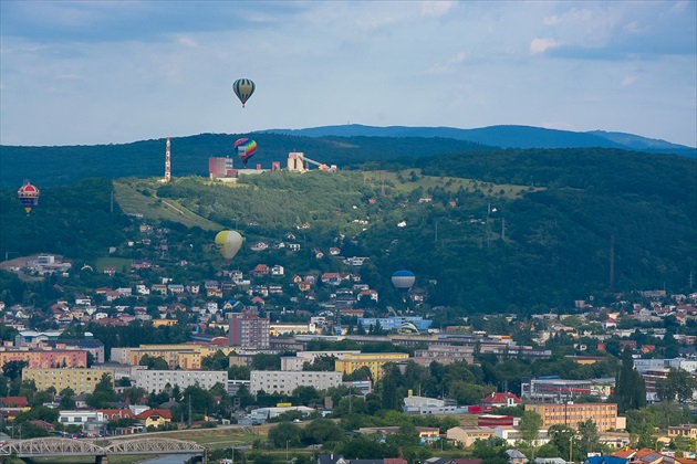 Balóny nad mestom