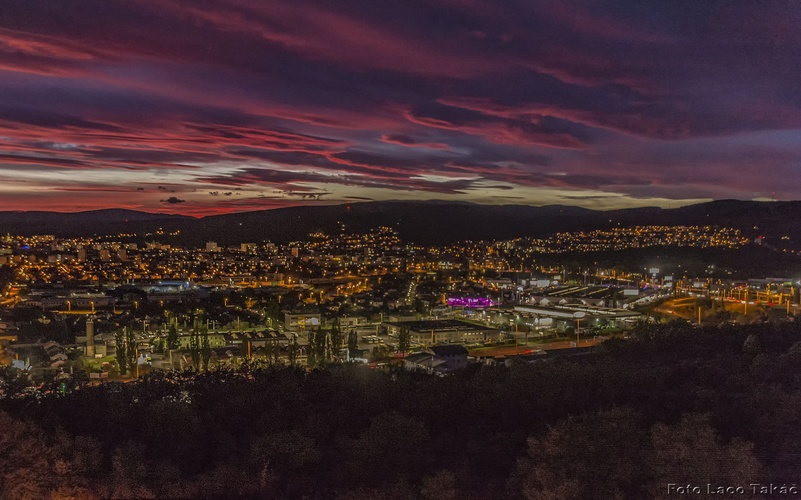 Obloha nad mestom