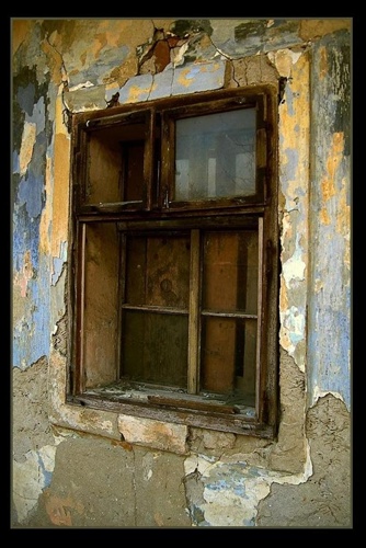 ...staré okno
