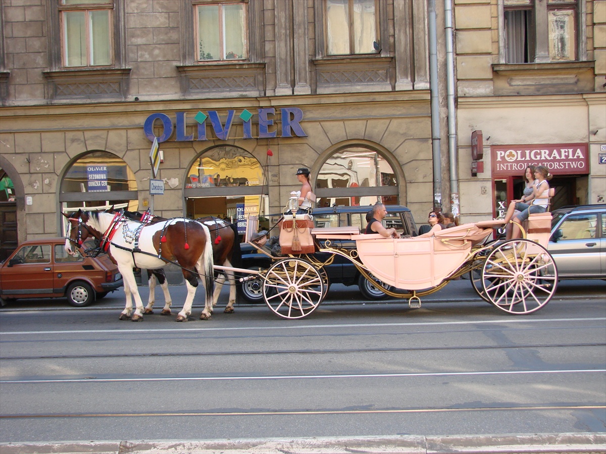 Doprava turistov v Krakowe