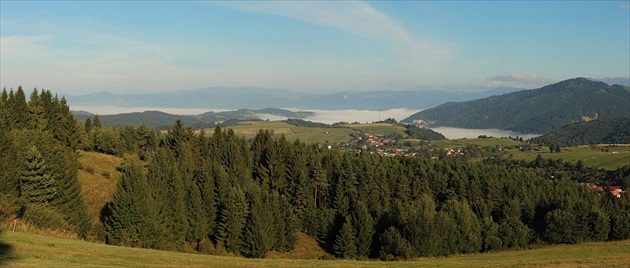 Ráno nad dedinou