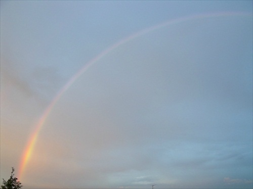 Rainbow over me :)