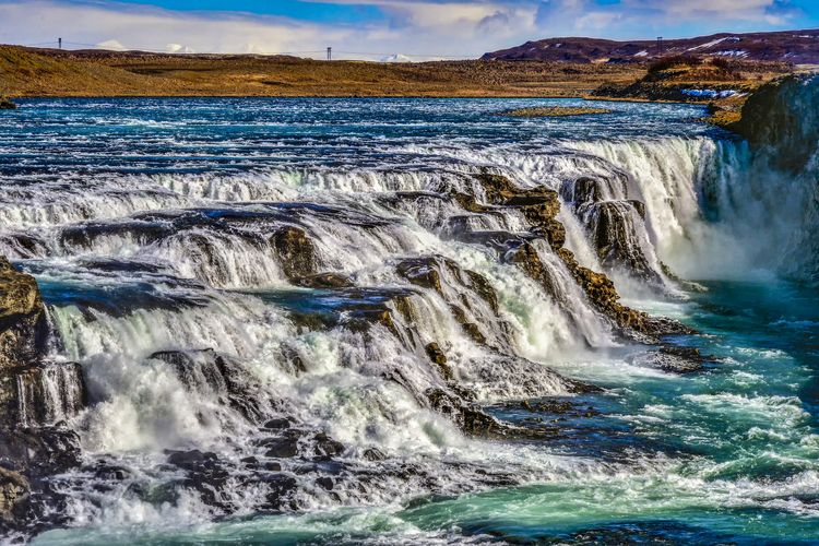 Island, vodopád Gulfoss