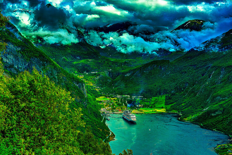 Geirangerfjord, Nórsko