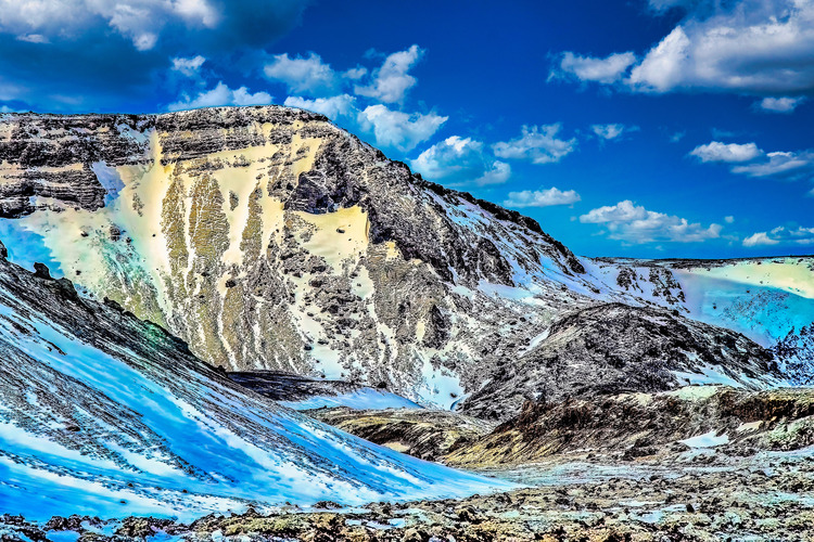 Kopčeky pri mestečku Selfoss, Island