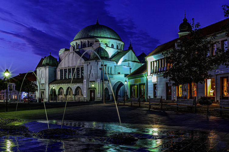 Z nočného Trenčína