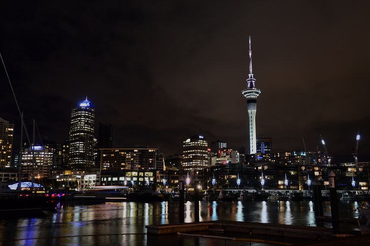 Nočný Auckland