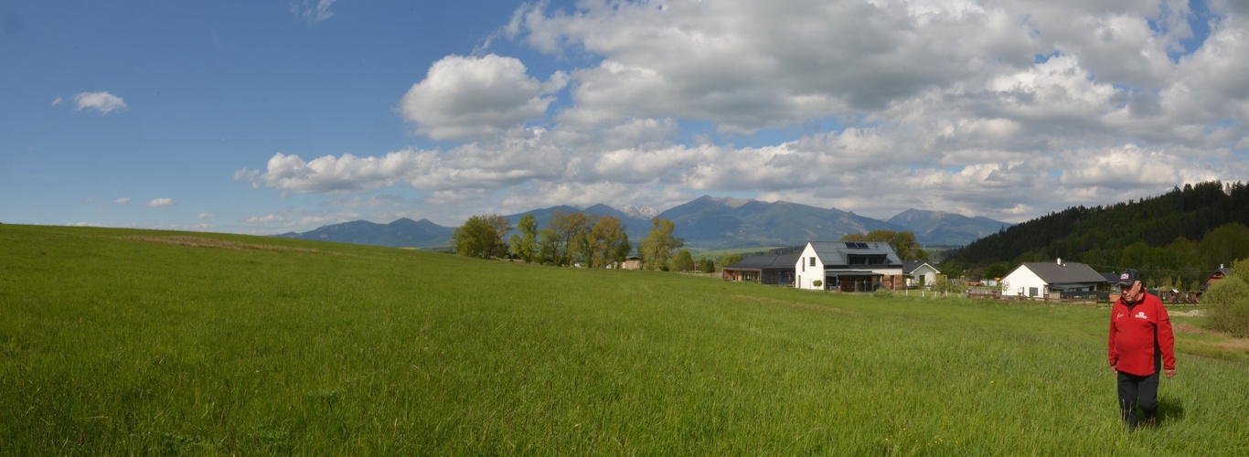 Panoráma s Kriváňom