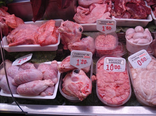 ceny mäsa v Spanielsku