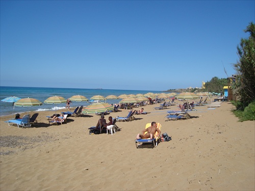 Korfu - pláž