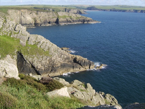 Strumbles head cliffs, Wales