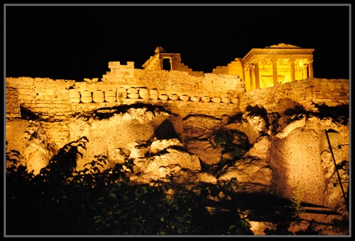 akropolis night