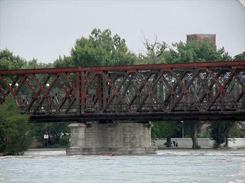 Pod starým mostom v Petržalke