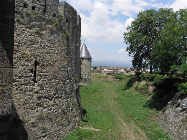 hrad Carcassonne - Francúzsko