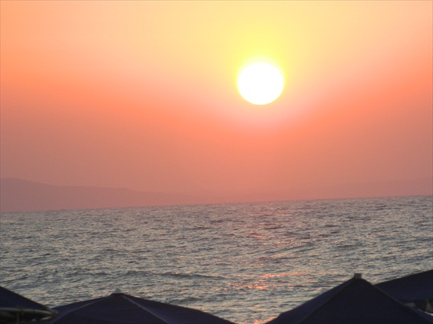 západ slnka na Kréte