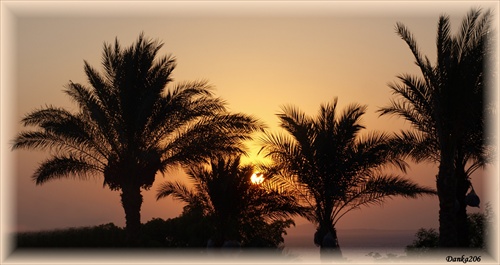 ...západ slniečka, Sharm el Sheikh, Sultan Gardens