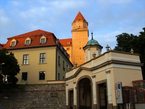 Bratislavský hrad - vstup