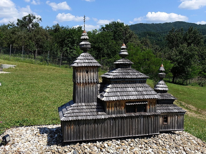 Model chrámu