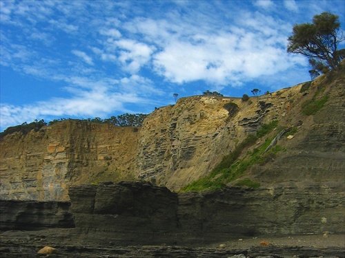 Fossil cliff