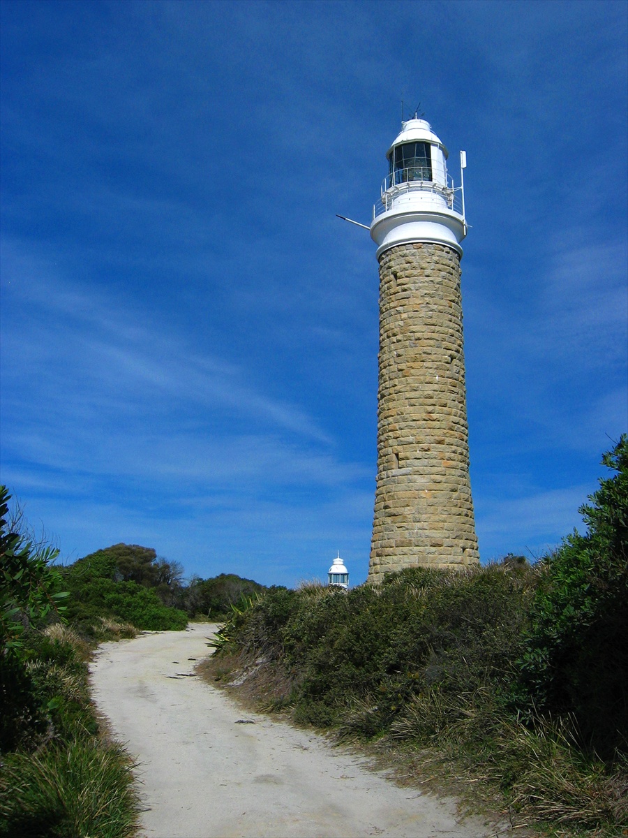The Eddystone Point Lighthouse
