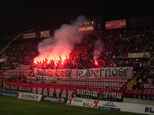 fans Spartaku Trnava